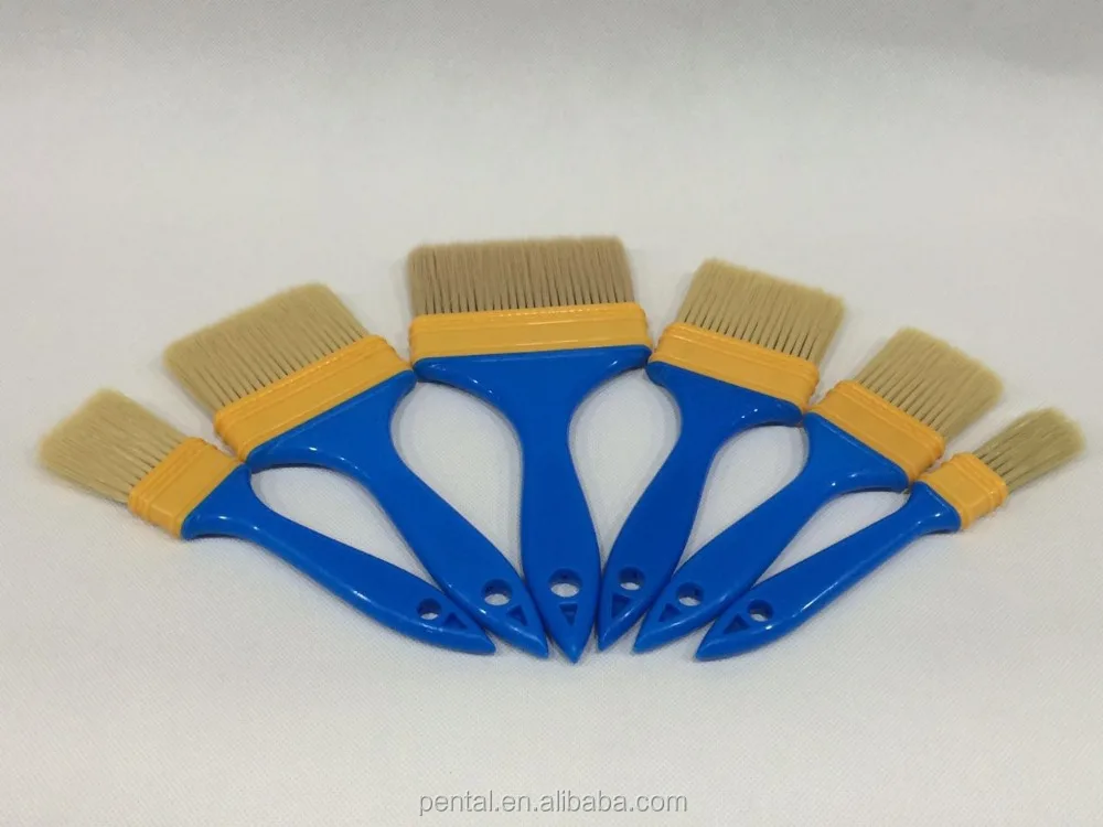Plastic Handle Paint Brush With Pbt Filament Buy Paint Brush,Plastic