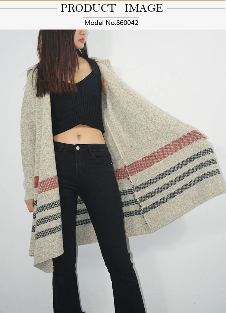 long hooded cardigan ladies