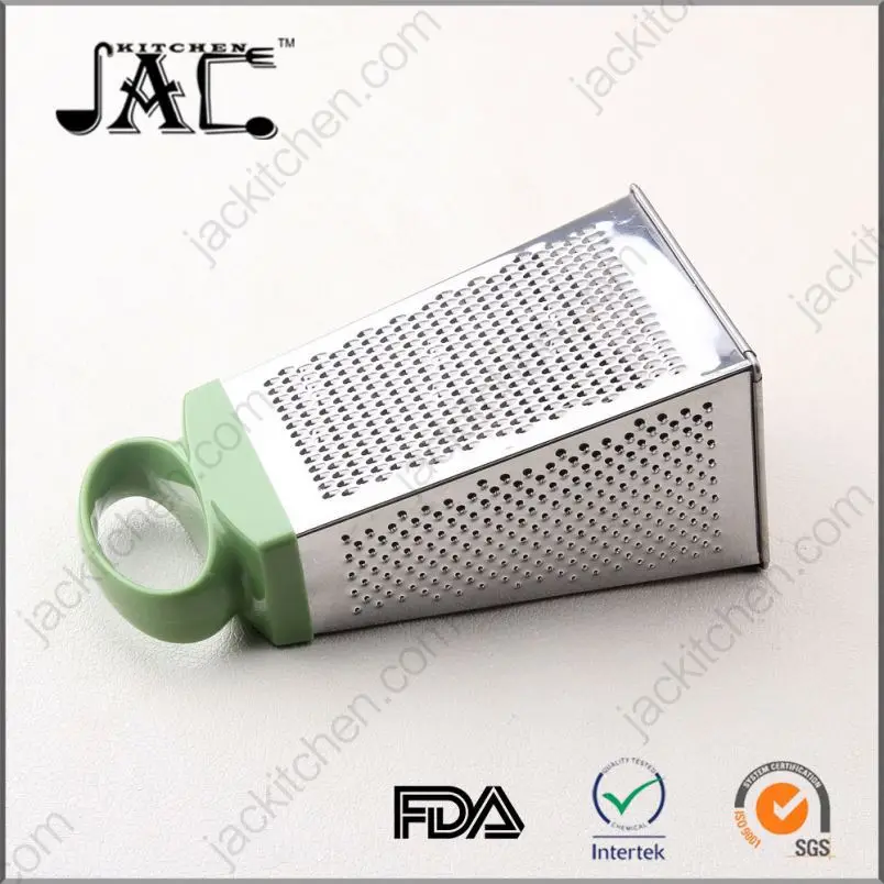 2017 Newest Gadgets Flexible Stainless Steel Plastic Handle Grater