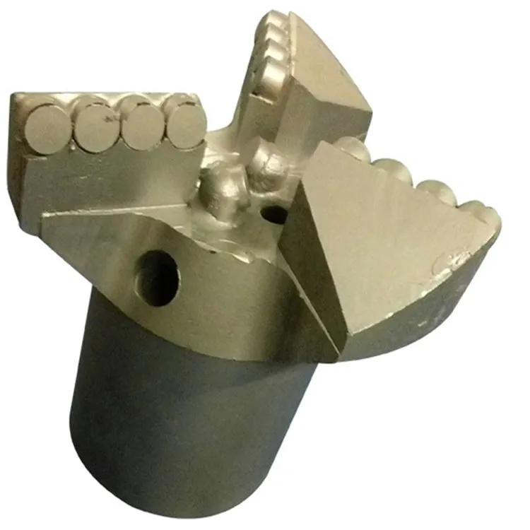 3 Blades Pdc Drill Bit/ Drag Bit/ Pdc Non Coring Bit For Well Drilling
