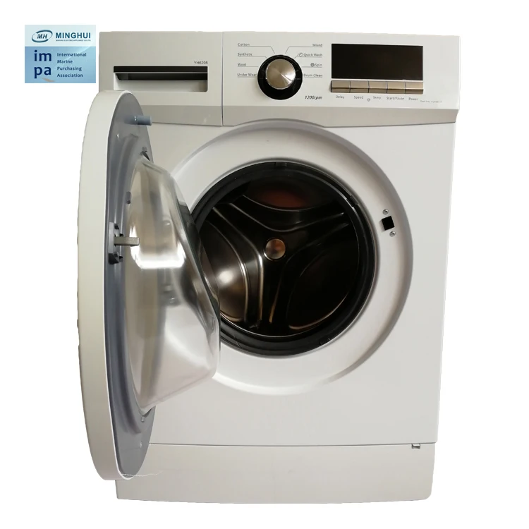 Marine Application Fully Automatic Washing Machine Front Loading 8kg 