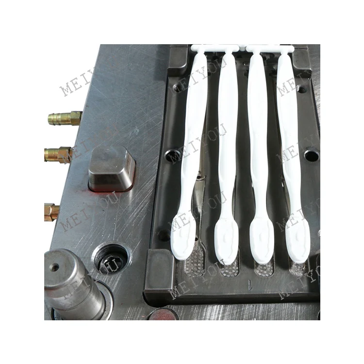 
High Precision Toothbrush Moulding Machine / Toothbrush Plastic Injection Molding Machine Toothbrush Handle Mold 