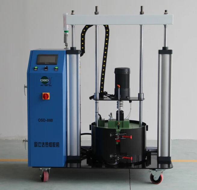 55 Gallon Pur Hot Melt Adhesive Drum Applicator Glue Machine Buy Pur