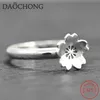 925 Sterling Silver Japanese Style Cherry Blossom Ring