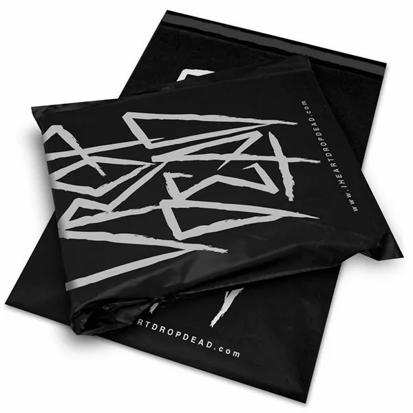Silver White Black Poly Mailer Shipping Plastic Bags Sliver Silver White Black Poly Mailer Shipping Plastic Bags