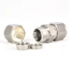 Swagelok Customized Stainless Steel Double Ferrules Tube Fitting For Steel Pipe Connection