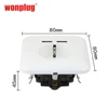 euro usb electrical wall power socket 220v