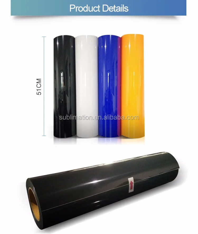 Large Promotion Korea Quality PU Heat Transfer Vinyl Roll for Clothing