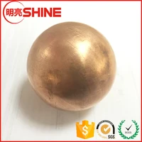 None Polished Finish Pure Solid 8cm 3.1 Inch Tran Copper Sphere