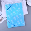 High quality a4 size pp file folder with elastic cord