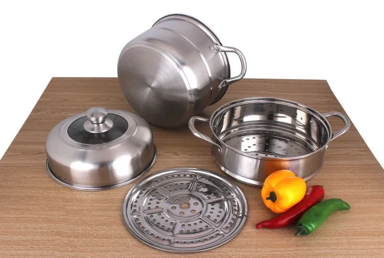 China Professional Stainless Steel Cookware Oyster Steamer Pot