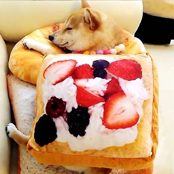 dog bread plush