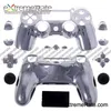 Hot Selling Game Accessories Chrome Controller Housing Case Silver Shell For PS4