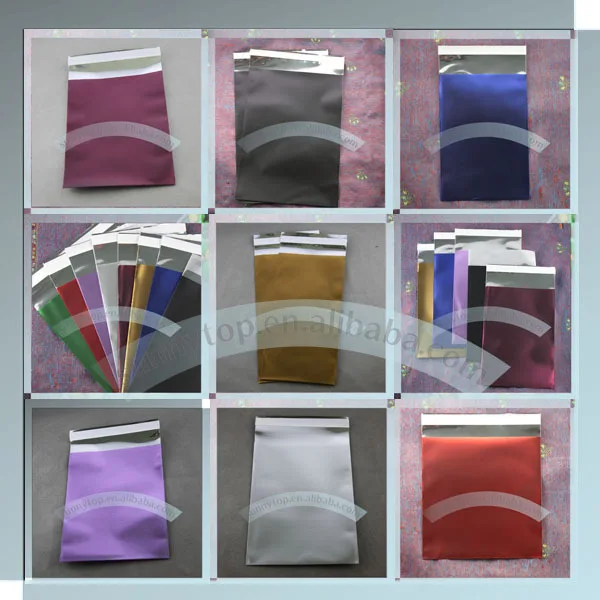 Decorative Poly Mailers 10x13 Silver Holographic Poly Mailers Wholesale