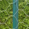 Green Color Steel U Channel Posts Grape Stake U Shaped Fencing Post