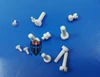 custom made high precision alumina ceramic sleeves screws with thread factory