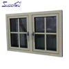 Superwu China Alibaba Supplier single pane aluminum glass casement window