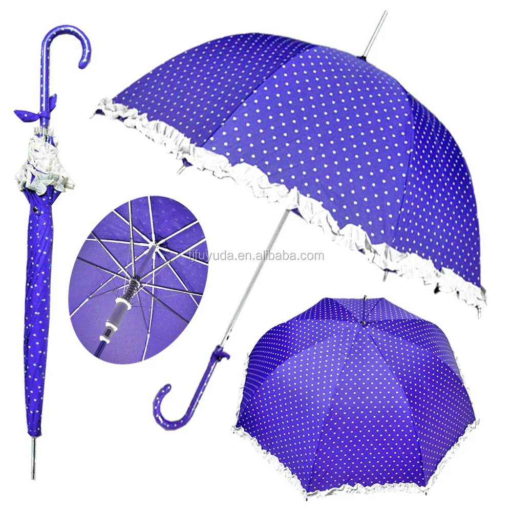 漂亮的女伞,圆顶形状,公主设计