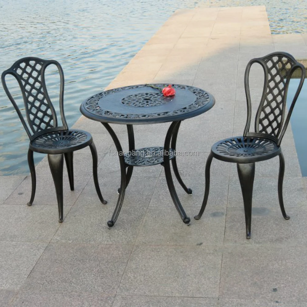Premium Quality Garden Patio Terrace Deck Cast Aluminum Bronze Premium Quality Garden Patio Terrace Deck Cast Aluminum Bronze Living Accents Outdoor Furniture Mosaic Table With