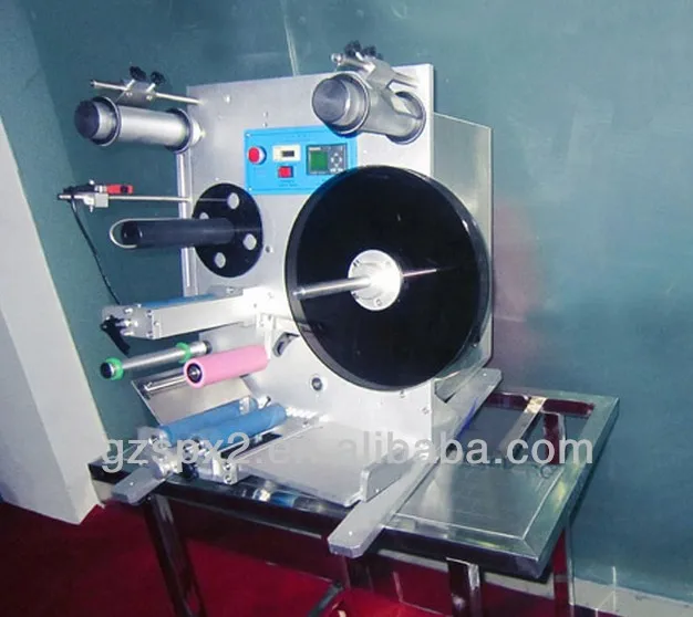 semi-auto round bottle labeling machine