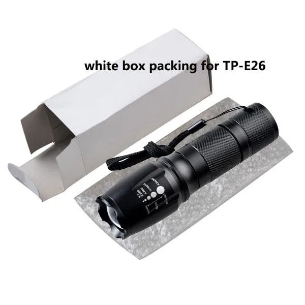 XM-L t6 zoom led torch 3000lm high power led focus torch