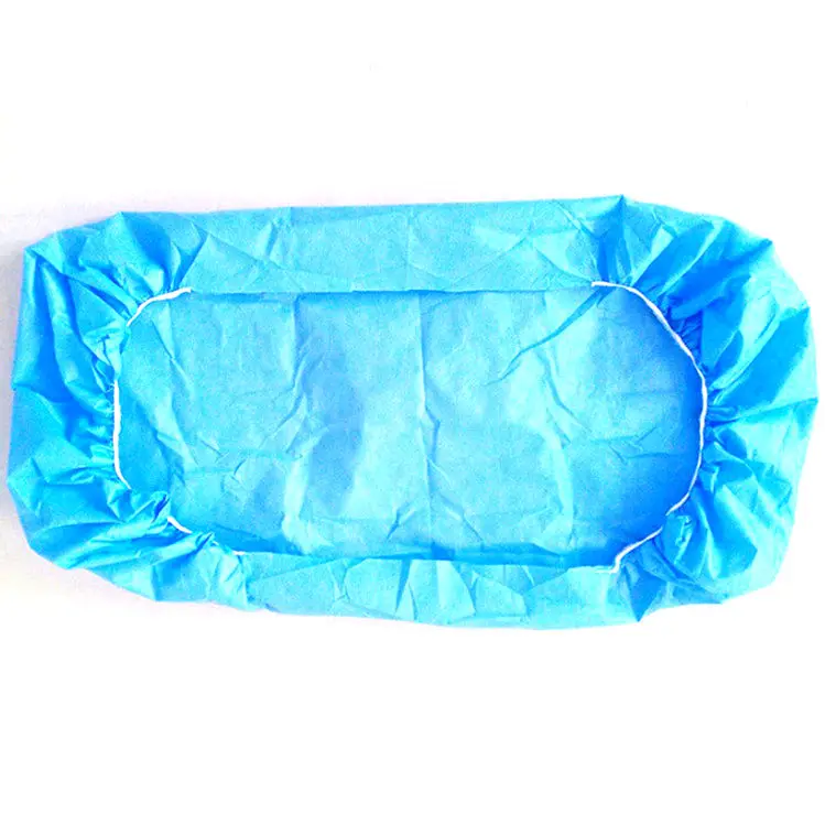 Premium Smooth Blue Custom Fitted Pp Nonwoven Disposable Massage Bed