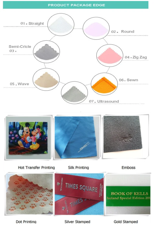 Microfibre window glasses cloth wipe