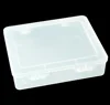 Plastic Storage Box Jewelry Earring Tool Containers Clear Plastic Storage Box with Dividers SPC209-1