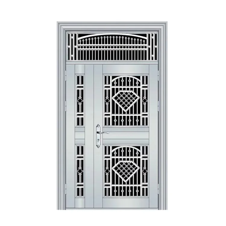Spanish Stainless Steel Security Doors Type And Double Shed Steel