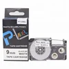 PUTY 9mm Black on White EZ Label Tape Cartridge XR-9WE compatible ink cartridge