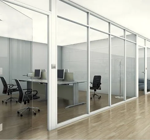 Floor To Ceiling Office Glass Partition Cheap Office Partition