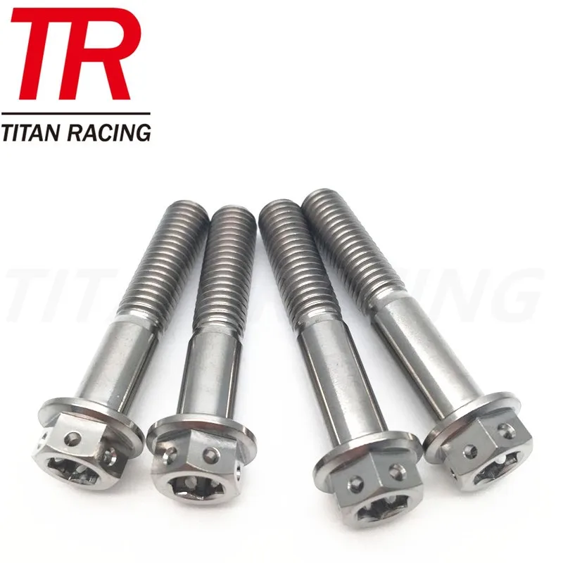 M6x1x22 Titanium Dress Up Bolt Din912 Buy Titanium Grade5 Axle Bolt Hollow Silver,Gr5 Titanium