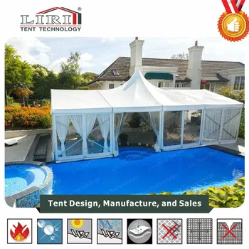 20 Ft X 40 Ft Mobiele Pagode Tent 2040 Pvc Pagode Party Hoge Goede Kwaliteit 20 Ft X 40 Ft Pagode Party Tent Te Koop