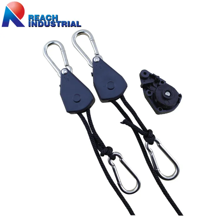 Rope Ratchet System Rope Tie Down Pulley Ratchet 250lbs Rope Ratchet