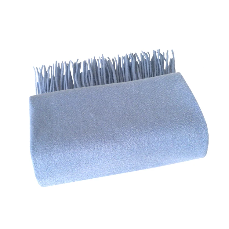 2019 Wholesale High-End Solid Color 100% Cashmere Scarf For Women