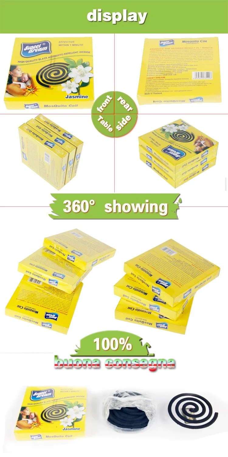 Jasmine fragrance Mosquito Coil Pest Control Insect Killer Mosquito Coil from China Factory