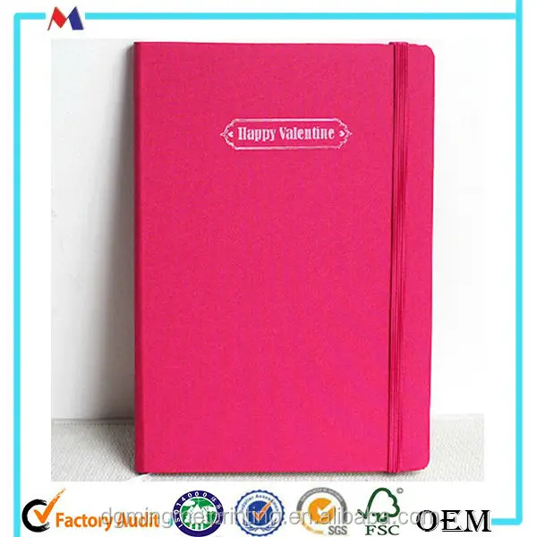 Elastic Band Pocket Leather Notebooks,Elastic Band Notebook Diary