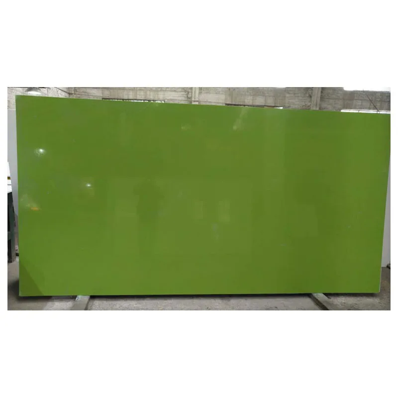 Pure Color Countertop Green Quartz Countertop Buy Engineered