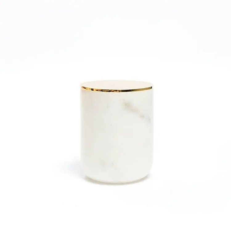 White Marble Candle Holders Stone Candle Holders Candle Jars Home