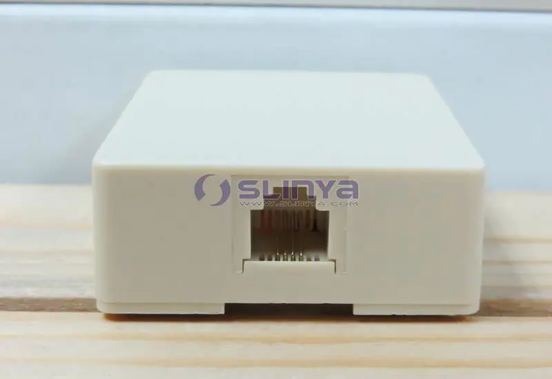 Double Phone Telephone Connection Box Female Rj11 8p4c Wall Mount
