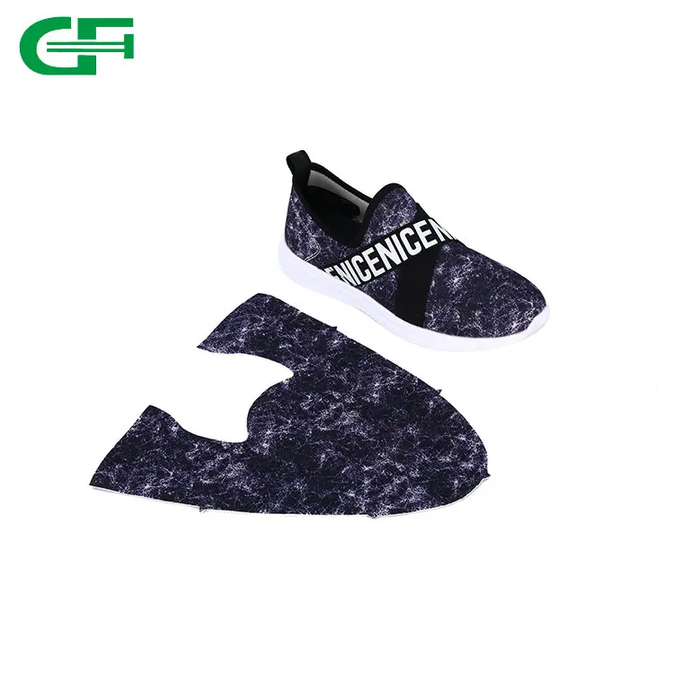Cheap Purple Non Woven  Fabric for Ladies Shoes Material Upper