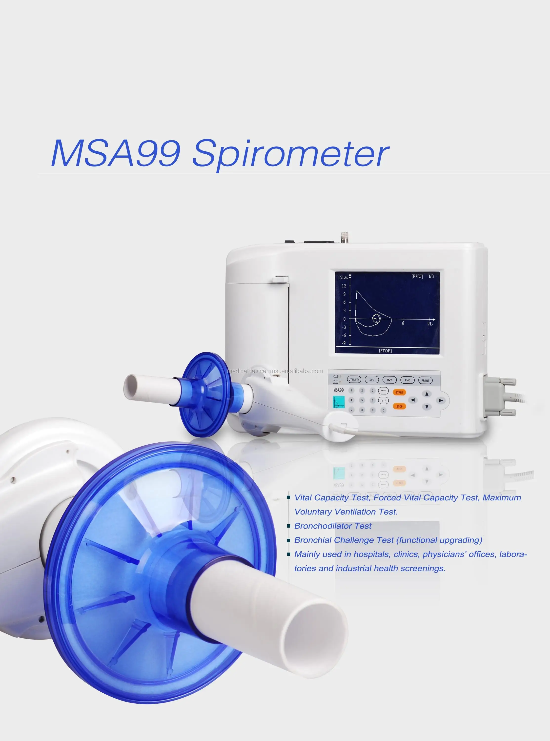 Spirometer Analyzer For Home/clinical/hospital Use With Best Price