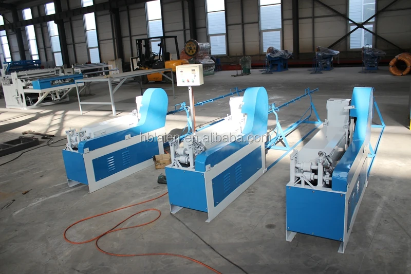 wire straightening and cutting machine