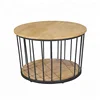 Wooden type coffee table with high glossy painting finished for hotel looby or living room