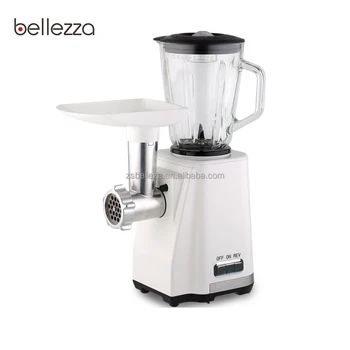 El Más Nuevo Diseño 2 En 1 Picadora De Carne Combinar Frutas Licuadora,Exprimidor y picadora 1,5 L de segunda mano por 12