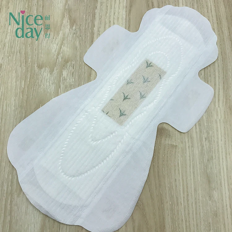 Pearl Nonwoven Fabric Biodegradable Sanitary Pads Super Absorbent