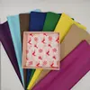 custom printed White or Color wrapping tissue paper jumbo roll