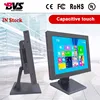 New private tooling metal case 15inch industrial all in one computer with capacity touch screen