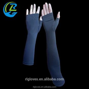 fingerless sun protection gloves