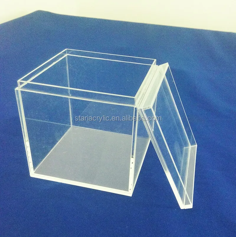 Square Acrylic Box Acrylic Storage Box With Lid Buy Square Acrylic